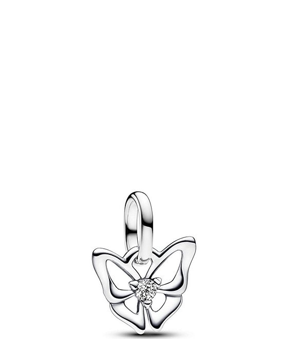 Pandora Mini Butterfly Dangle Sterling Silver Charm