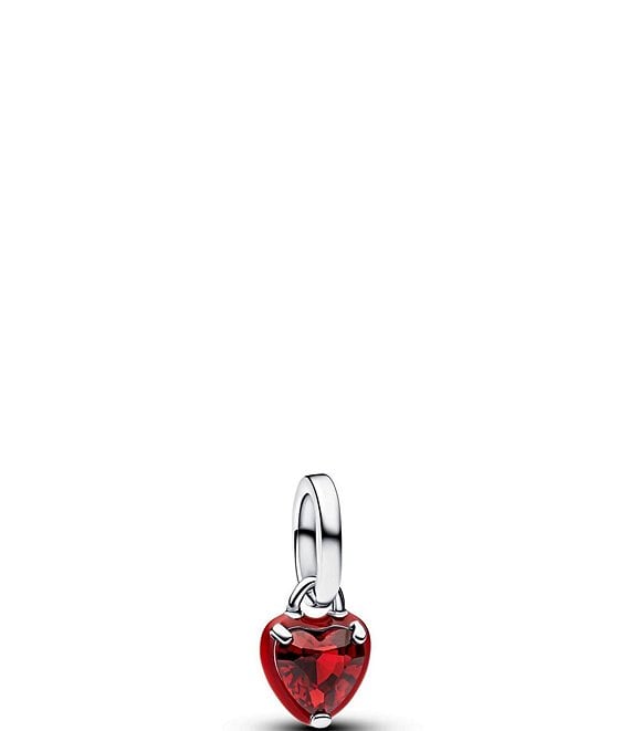 Pandora Red Chakra Heart Mini Dangle Charm