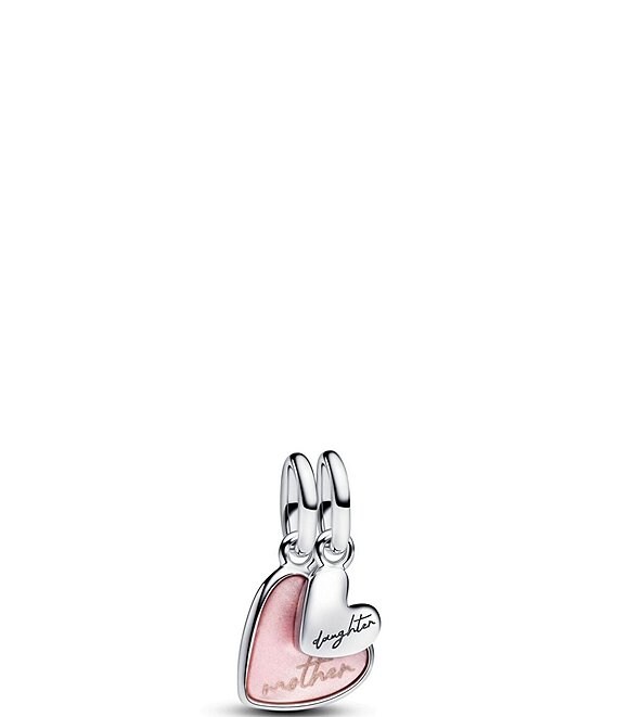 Pandora Splittable Mother & Daughter Sterling Silver Dangle Charm