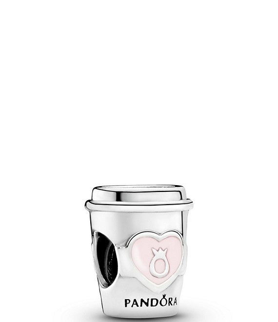 Pandora Take A Break Coffee Cup Sterling Silver Charm