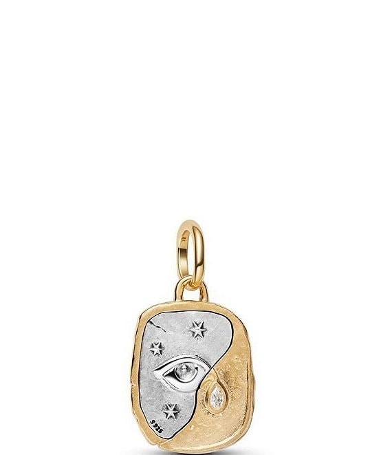 Pandora Two Tone Eye Medallion Charm