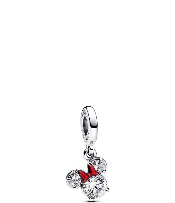 Pandora x Disney Minnie Mouse Silhouette Sterling Silver Dangle Charm