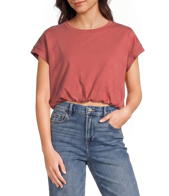 Papermoon Sleeveless Bubble Hem Top