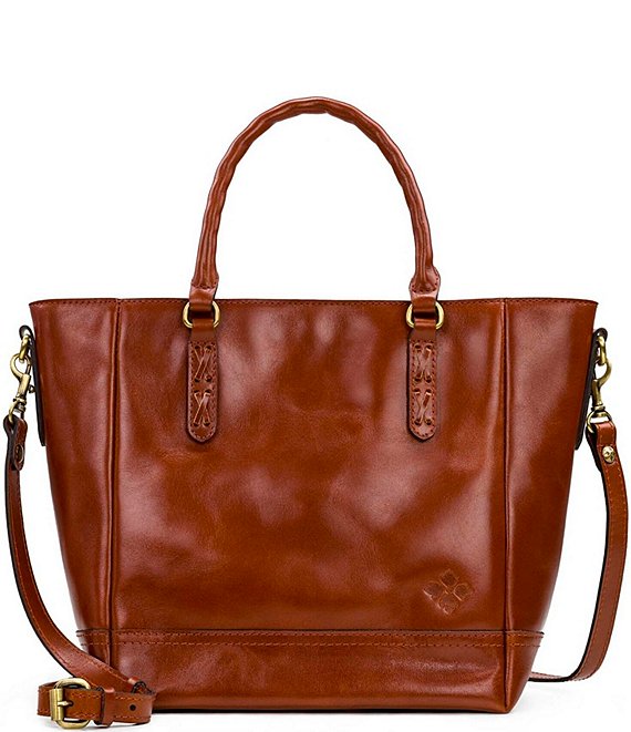 Patricia Nash Leather Eastleigh Tote - British Tan Solid