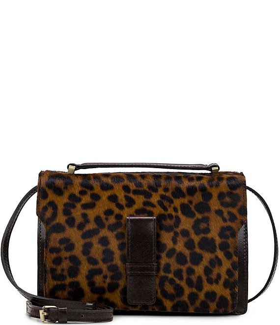 Patricia Nash Angeli Leopard Top Handle Crossbody Bag | Dillard's
