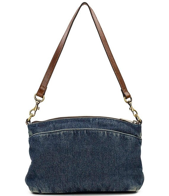 Patricia Nash Arlee Woven Denim Crossbody Shoulder Bag | Dillard
