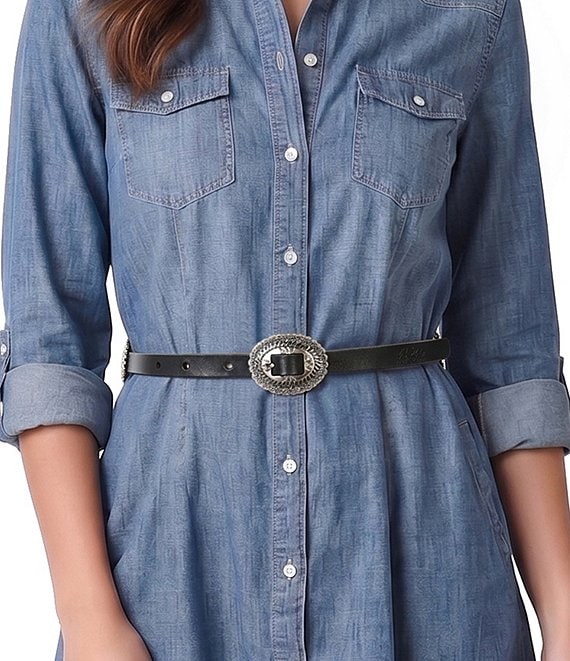 Patricia Nash Bodil Leather Belt