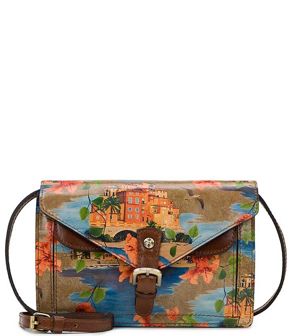 Patricia Nash Cassano French Riviera Leather Crossbody Bag | Dillard's