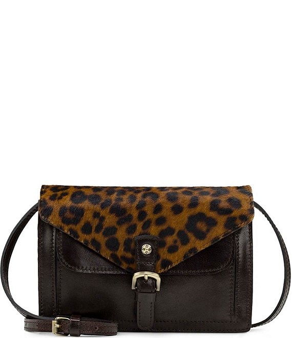 Patricia Nash Cassano Leopard Crossbody Bag | Dillard's