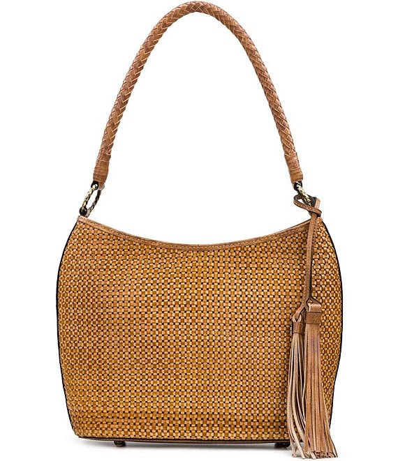 Patricia Nash Castelli Woven Leather Shoulder Bag | Dillard's