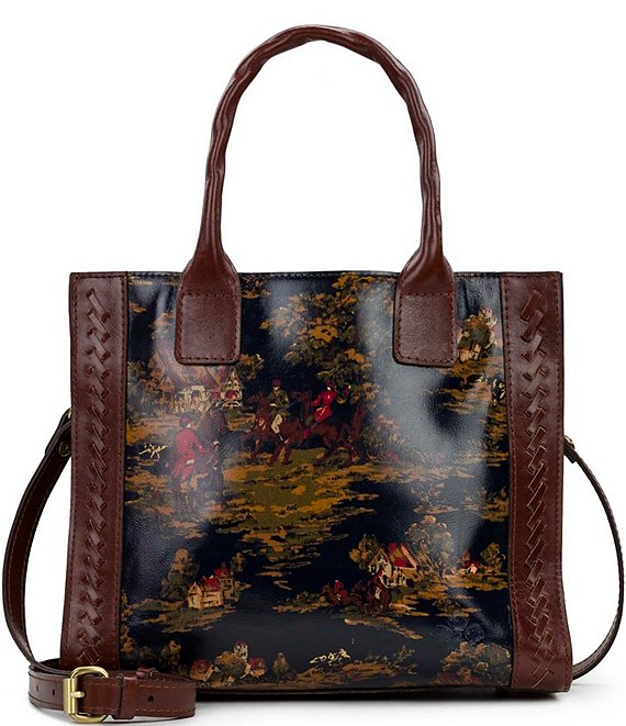 Color:Kent Country - Image 1 - Curry Leather Tote Bag
