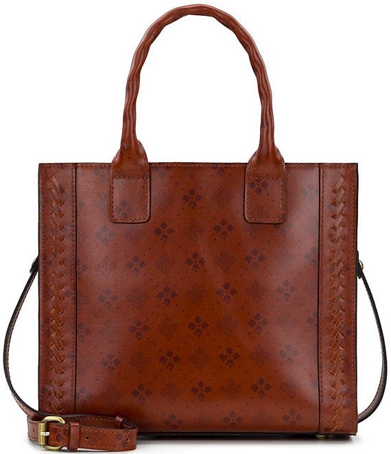 Patricia Nash Brown outlet Leather Tote