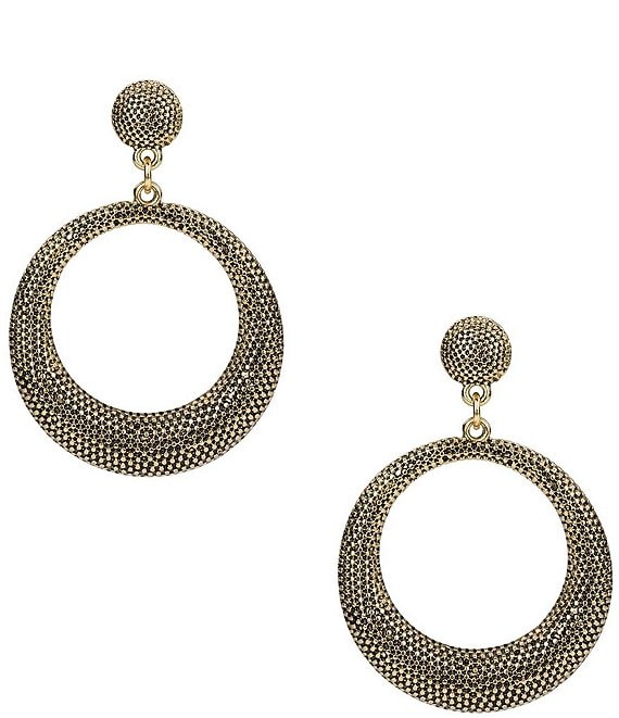 Patricia Nash Doorknocker Drop Earrings
