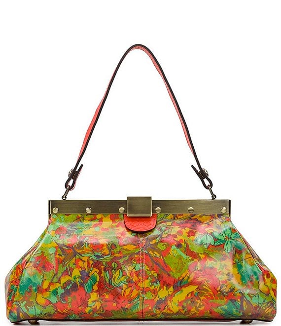 Patricia Nash Ferrara Sunny Days Floral Frame Shoulder Bag | Dillard's