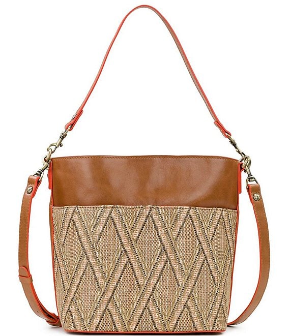 Patricia Nash Harper Leather Trim Crossbody Shoulder Bag | Dillard's