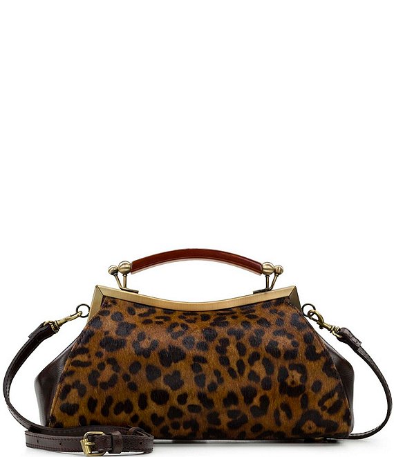 Patricia Nash Kelmscott Leopard Frame Crossbody Bag | Dillard's