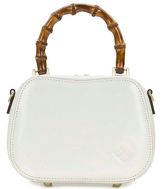 Novelbright ラババン Patricia Nash Lara Bamboo Top Handle Floral Embossed Clutch