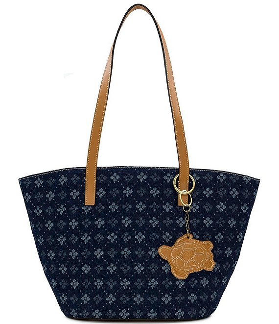 Patricia Nash Marconia Denim Tote Bag | Dillard's