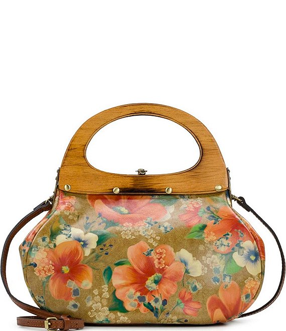 Framed satchel handbags best sale