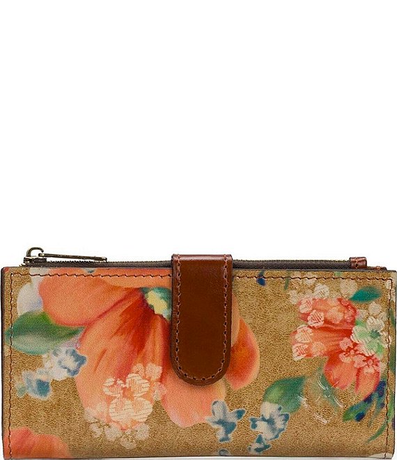 Patricia Nash Nazari Bifold Apricot Blossoms Wallet Dillard s