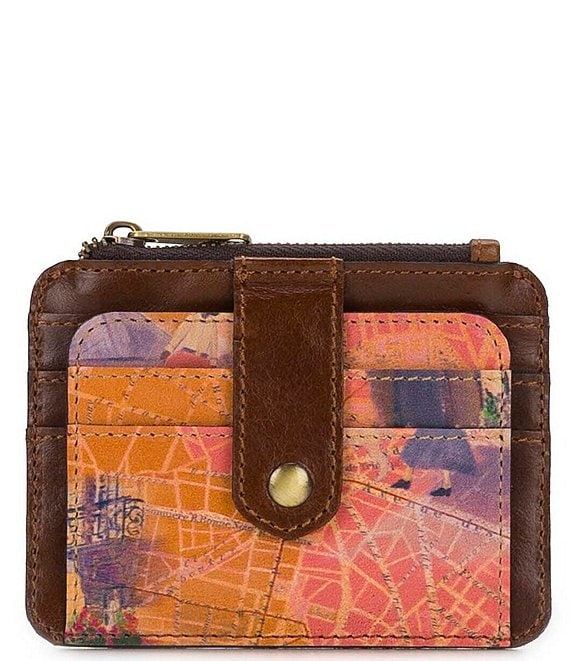 Patricia Nash Paris Maple Cassis Id Case