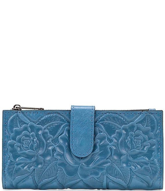 Patricia Nash Rose Tooling Collection Nazari Leather Wallet | Dillard's