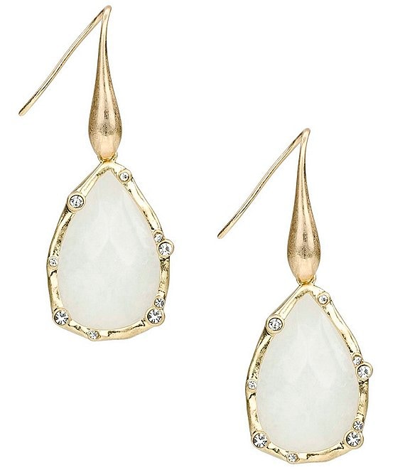 Patricia Nash Stone Teardrop Drop Earrings