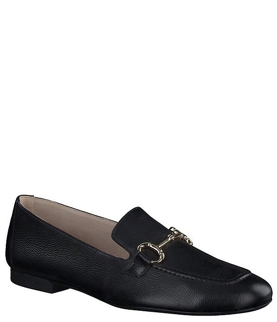 Paul Green Daphne Bit Buckle Leather Loafers | Dillard's