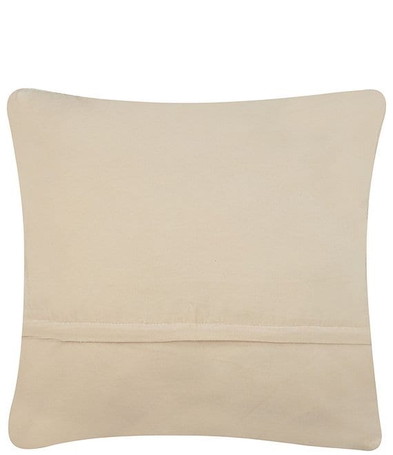 Peking Handicraft Holiday Collection Be Jolly Wool Hook Pillow