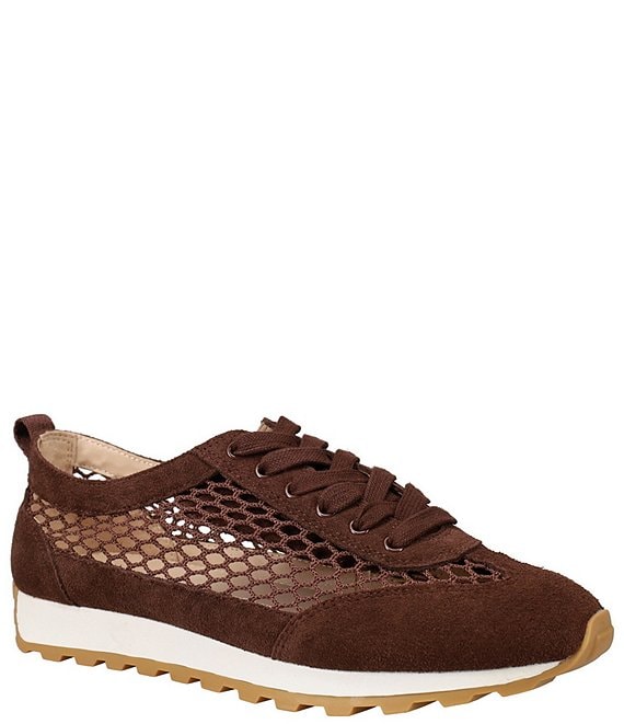 Pelle Moda Kimsy Sport Suede Mesh Sneakers