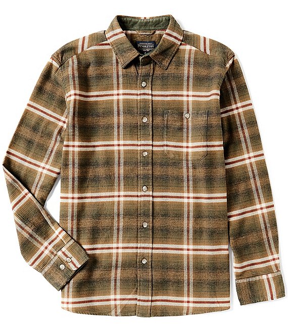 Pendleton Fremont Plaid Flannel Long Sleeve Woven Shirt | Dillard's