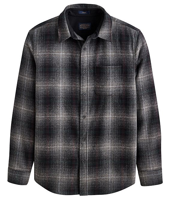 Pendleton Lodge Multi Plaid Long Sleeve Woven Shirt | Dillard's