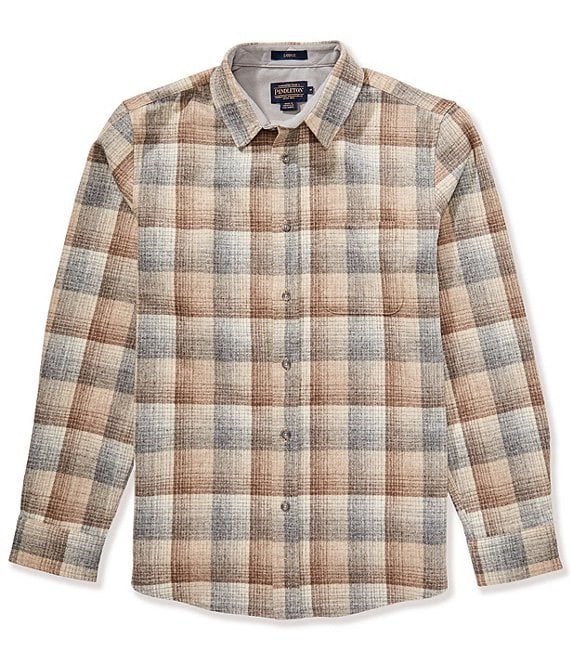Pendleton Lodge Plaid Long Sleeve Woven Shirt