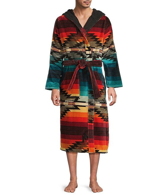 Pendleton Saltillo Sunset Terry Velour Hooded Robe