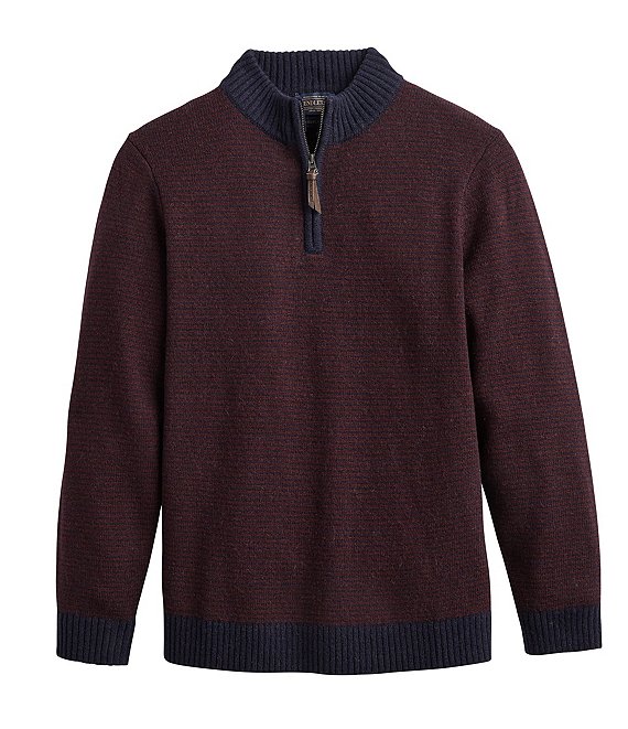 Pendleton Shetland Wool Micro Fleece Quarter-Zip Sweater | Dillard's