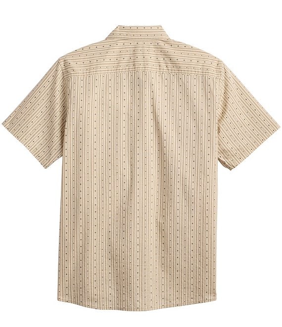Pendleton Shoreline Stripe Short Sleeve Woven Shirt | Dillard's