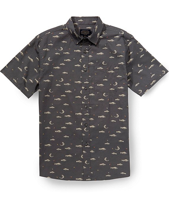 Pendleton Shoreline Woven Short Sleeve T-Shirt