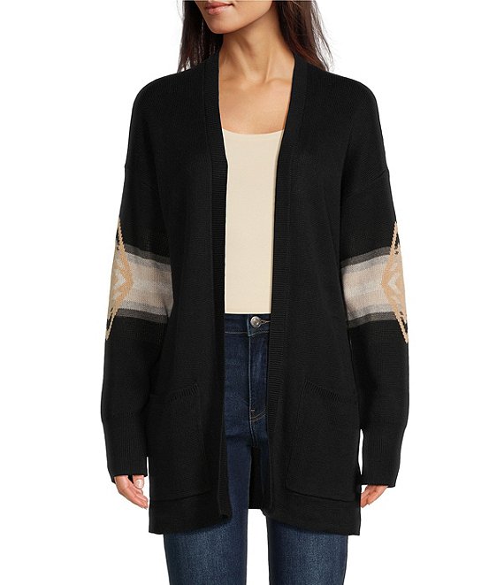 Pendleton Sierra Springs Ribbed Long Sleeve Cardigan | Dillard's