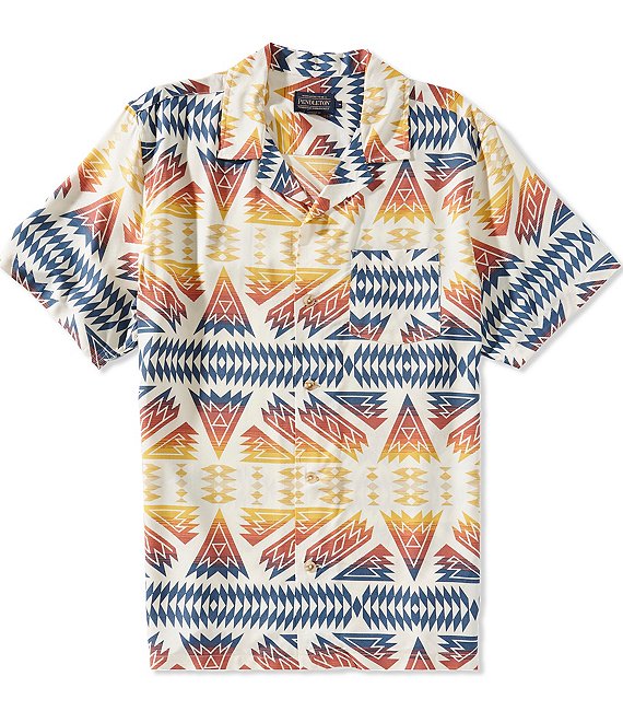 Pendleton Vacay Short Sleeve Woven Shirt | Dillard's