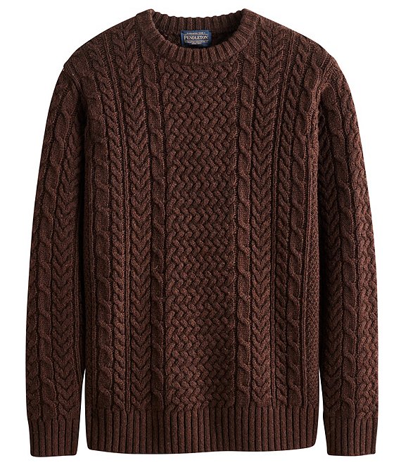 Pendleton Wool Fisherman Cable Knit Sweater,New Products : American Fashion Style Bags On Sale
