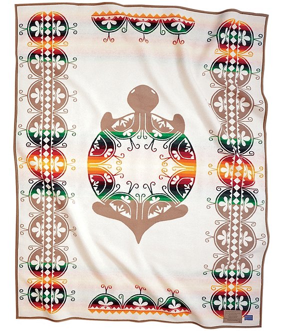 Pendleton Woolen Mills Legendary Collection Creation Turtle Blanket