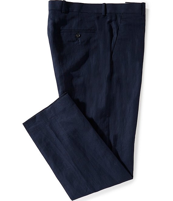 Perry Ellis Linen Blend Herringbone Suit Separates Pants