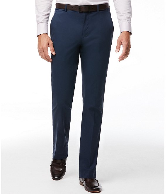Perry Ellis Premium Stretch Modern Fit Flat Front Dress