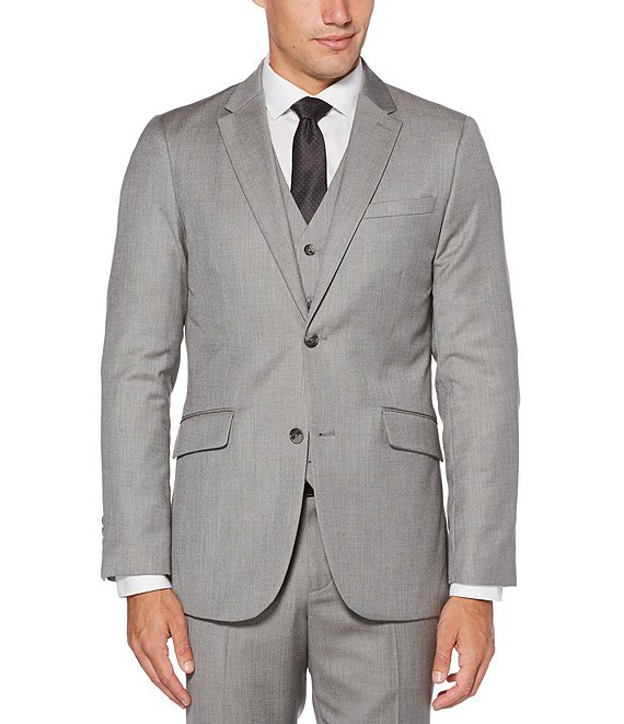 Perry Ellis Slim-Fit Herringbone Suit Separates Jacket | Dillard's