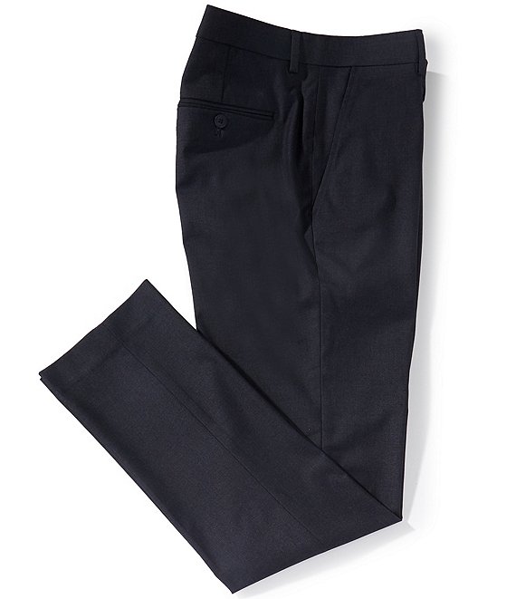 perry ellis classic fit dress pants Classic Fit Solid Stretch Suit Pant