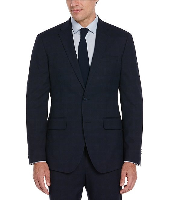 Perry Ellis Slim-Fit Stretch Plaid Suit Separates Jacket | Dillard's