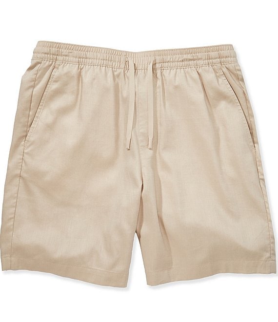 Perry Ellis Solid 8#double; Inseam Shorts