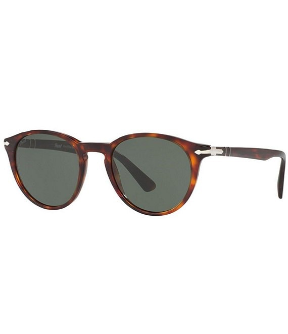 Persol Men's PO3152S Round 52mm Sunglasses