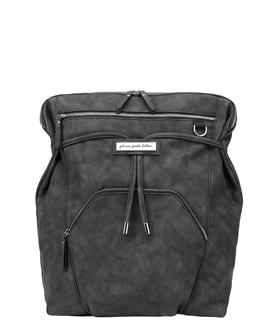 Color:Midnight Leatherette - Image 1 - Cinch Convertible Backpack - Leatherette