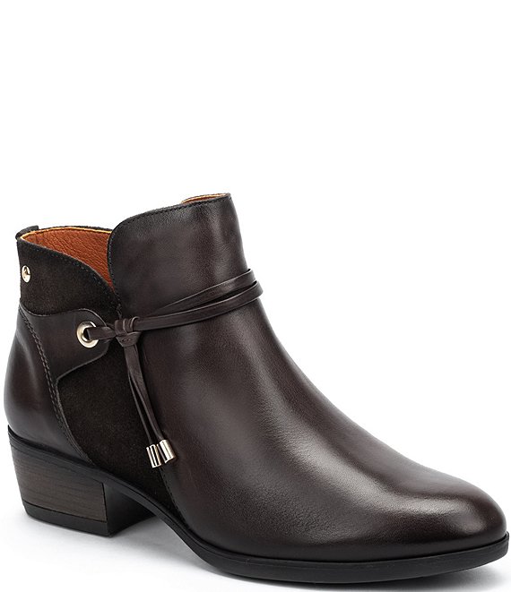 Pikolinos Daroca Leather Tassle Booties Dillard s